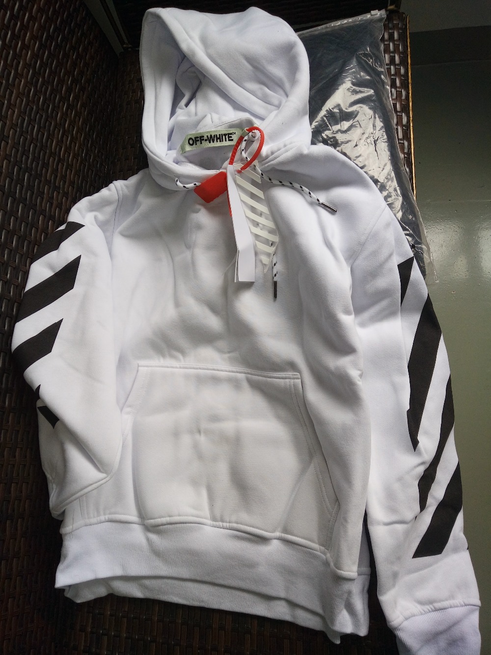 Replica Off White Hoodie 15AW – Normal Quality Buy Online With High Quality