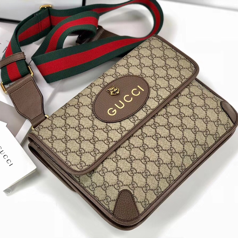 Replica Gucci GG Supreme messenger bag 495654 with high quality