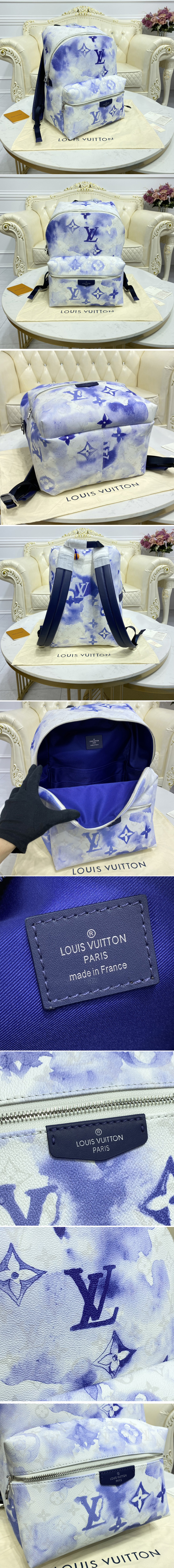 Fake Louis Vuitton Discovery Backpack Monogram Watercolor M45760 Replica At  Cheap Price