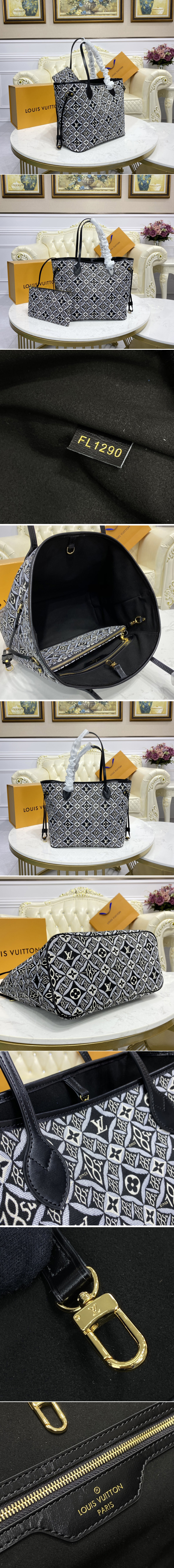 Replica Louis Vuitton Since 1854 Neverfull MM Tote Bag M57230 for