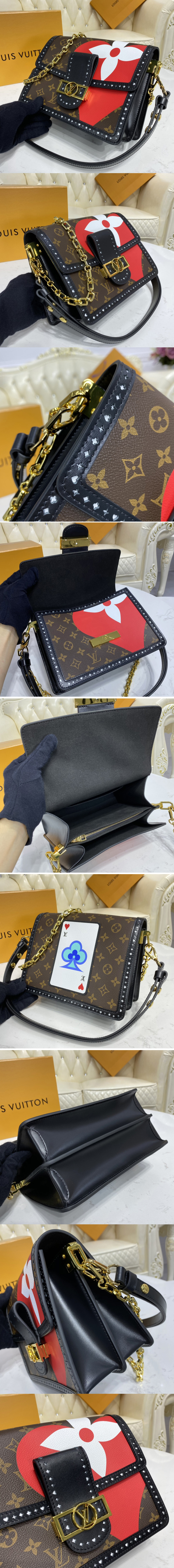 Louis Vuitton N60391 LV Pocket Organizer Wallet in Giant Damier Ebene  coated canvas Replica sale online ,buy fake bag