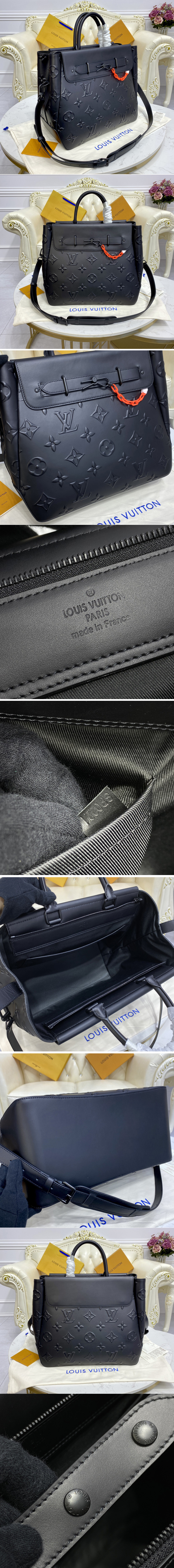 Louis Vuitton Monogram Canvas Triangle Shaped Messenger Bag M54330