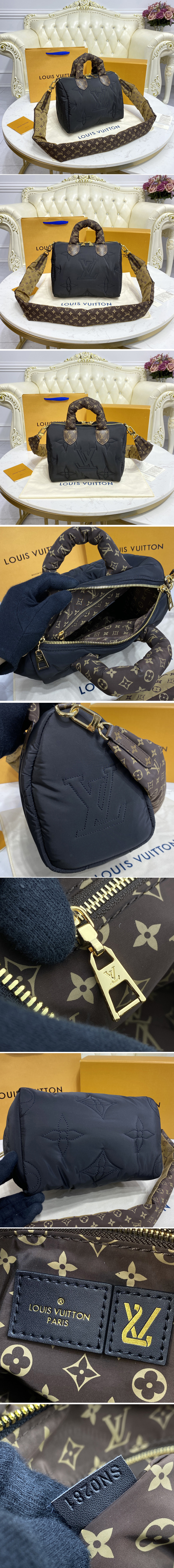 M59008 Louis Vuitton Monogram Econyl Speedy Bandoulière 25 Handbag