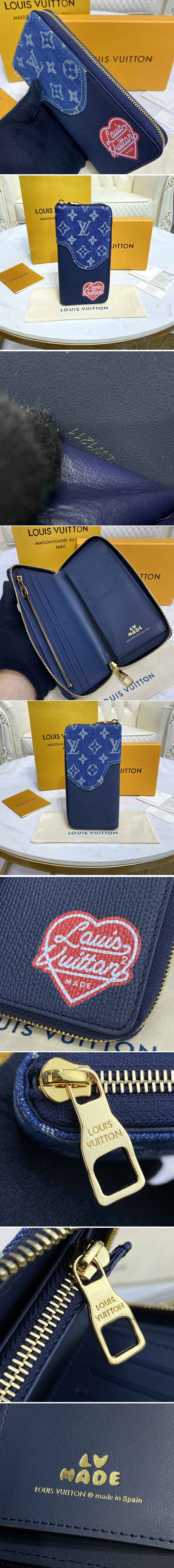 Replica Louis Vuitton LV Vertical Wallet In Taurillon Leather