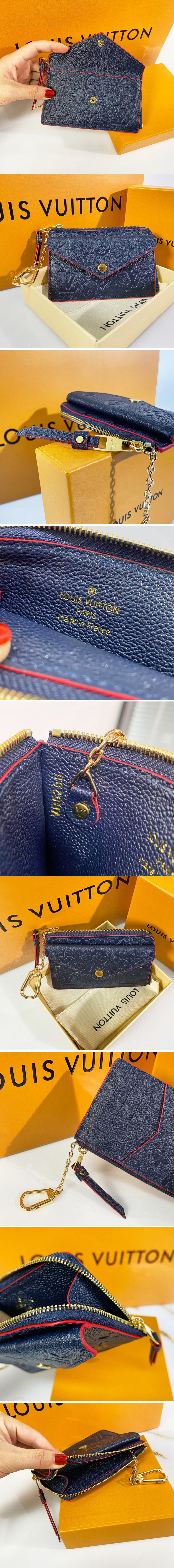 Shop Louis Vuitton MONOGRAM EMPREINTE Card Holder Recto Verso (M69420) by  Ravie