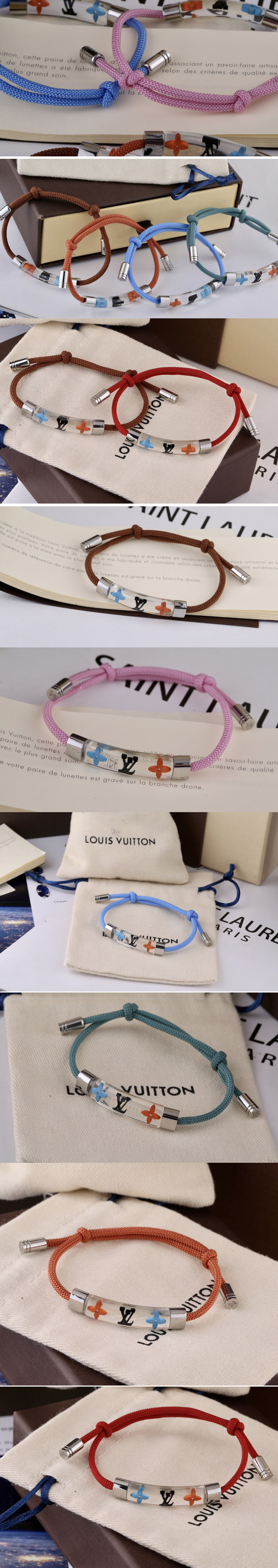 Louis Vuitton M69455 Bracelet LV Inclusion Orange Lv Initial