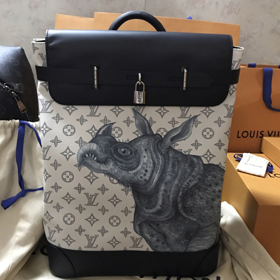 Replica Louis Vuitton M43296 Steamer Backpack Monogram Savane