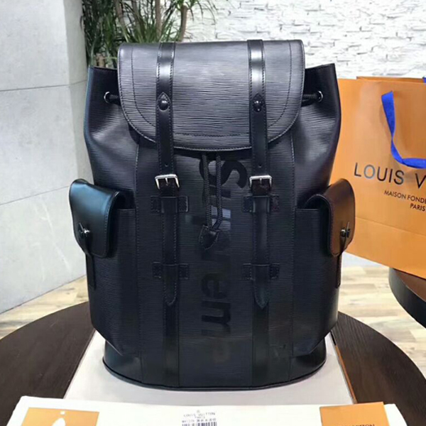Louis Vuitton x Supreme Christopher Backpack PM Black