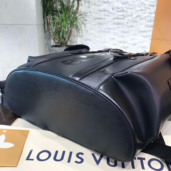 Replica Louis Vuitton x Supreme Christopher Backpack PM M53413 Epi