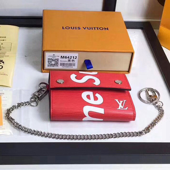 Louis Vuitton Supreme Chain Wallet
