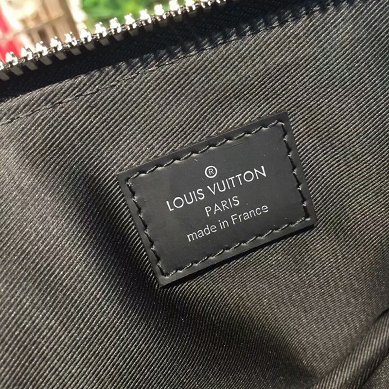Louis Vuitton Anton Tote Damier Graphite Black