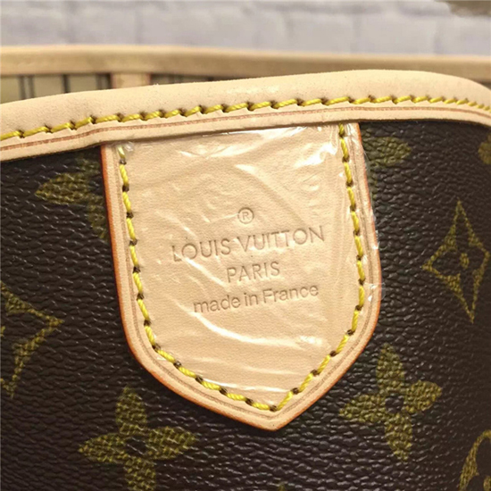 Auth Louis Vuitton Delightful GM Monogram M40354 Guaranteed Tote Hand Bag  LD718