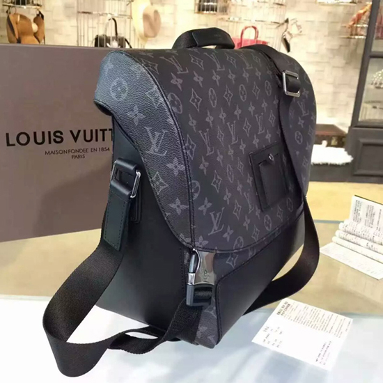 Louis Vuitton, Bags, Louis Vuitton Voyager Messenger Bag Monogram Eclipse  Canvas Mm