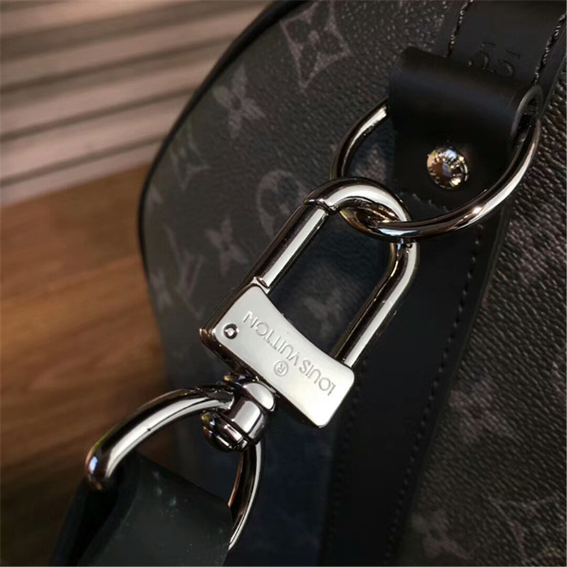 Louis Vuitton Keepall 55 Bandouliere Monogram Eclipse M40605
