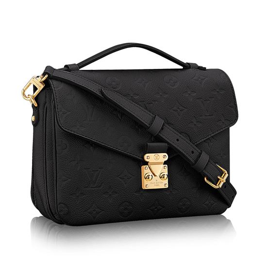 Replica Louis Vuitton M41487 Pochette Metis Crossbody Bag Monogram  Empreinte Leather For Sale