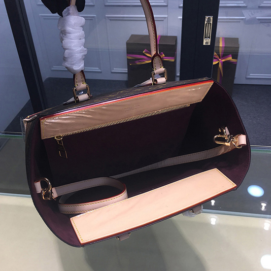 Louis Vuitton Millefeuille Handbag Monogram Canvas Leather