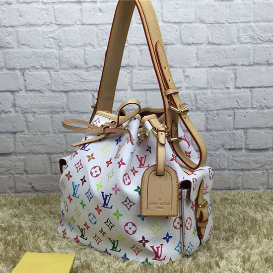 Replica Louis Vuitton Petit Noe Bag Monogram Multicolore M42229 BLV589 for  Sale