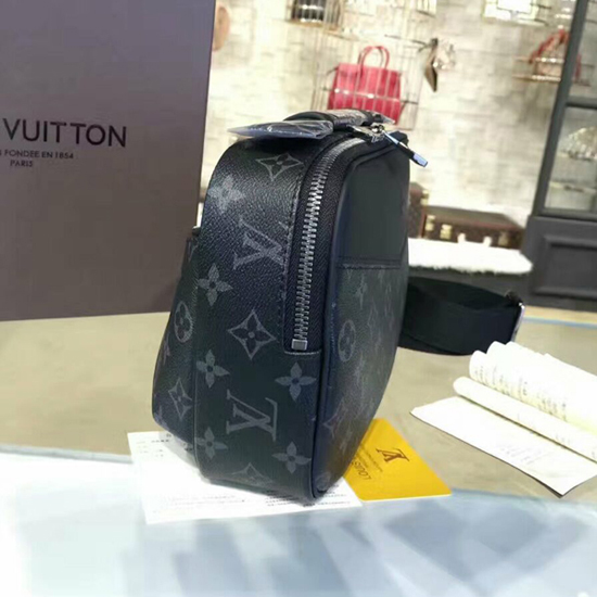 Replica Louis Vuitton M42906 Bumbag Hip Pack Monogram Eclipse