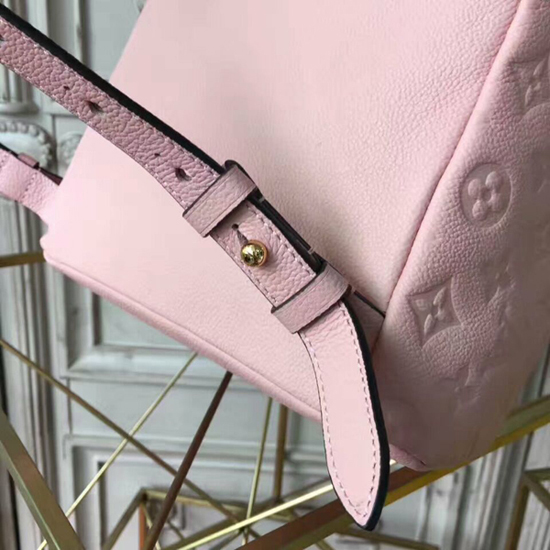 Louis Vuitton M44019 Monogram Empreinte Sorbonne Backpack Bag Pink