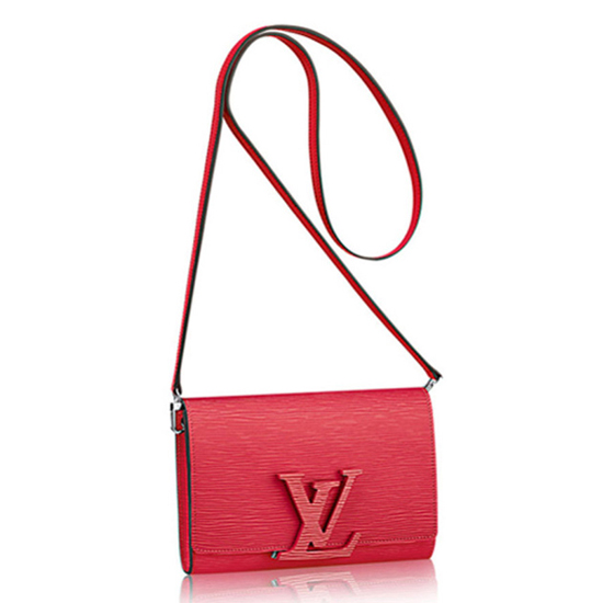 Louis Vuitton Patent Leather Louise Crossbody Bag