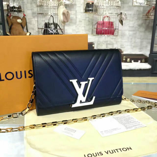 Replica Louis Vuitton M54233 Pochette Louise GM Crossbody Bag Taurillon  Leather For Sale