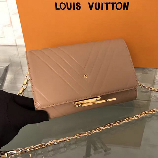 Replica Louis Vuitton M54233 Pochette Louise GM Crossbody Bag Taurillon  Leather For Sale