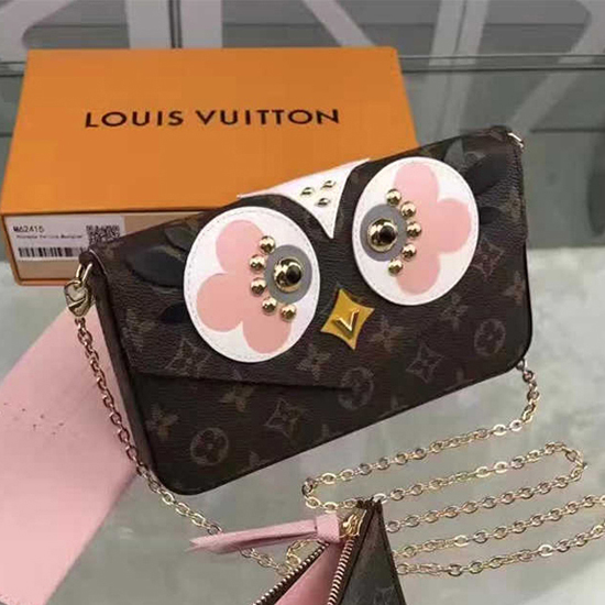 Louis Vuitton, Bags, Louis Vuitton Sarah Owl Long Canvas Wallet