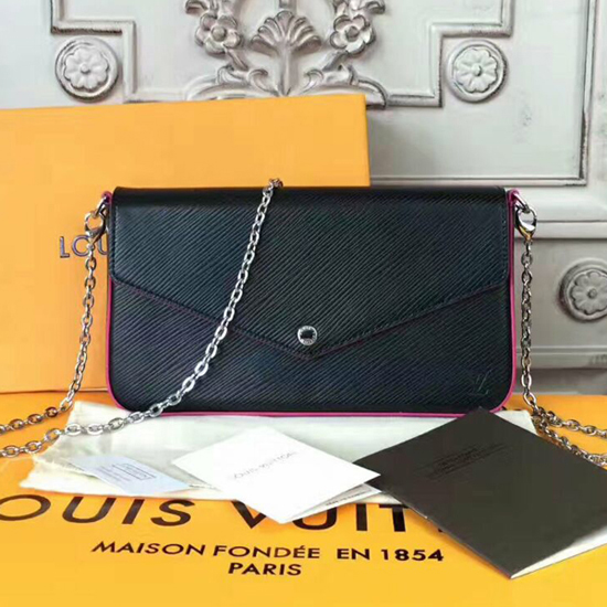 Imitation Louis Vuitton M64579 Pochette Felicie Sac bandoulière en cuir épi  faux sac pas cher Chine ,réplique Sac