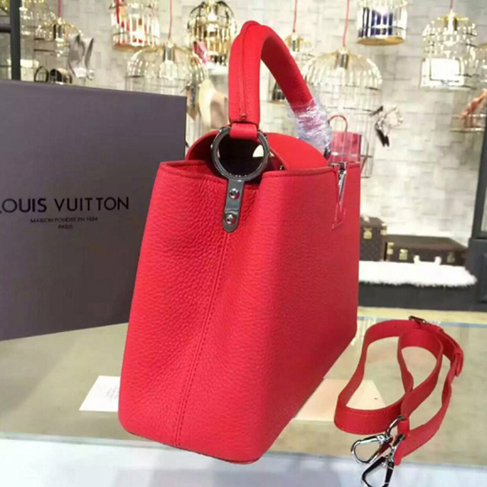 Replica Louis Vuitton M94351 Bagatelle Hobo Bag Taurillon Leather