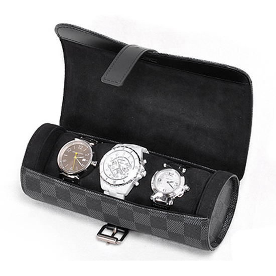 Replica Louis Vuitton N48194 8 Watch Case Hardsided Luggage Damier