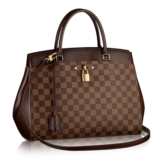 Replica Louis Vuitton M50433 Chain Louise MM Crossbody Bag Monogram Vernis  For Sale