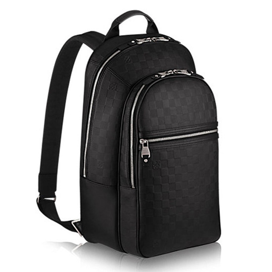 LOUIS VUITTON Backpack Daypack N41330 Michael Damier Infini Black mens –