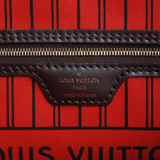 Replica Louis Vuitton Neverfull PM Damier Ebene Canvas N41359 Fake