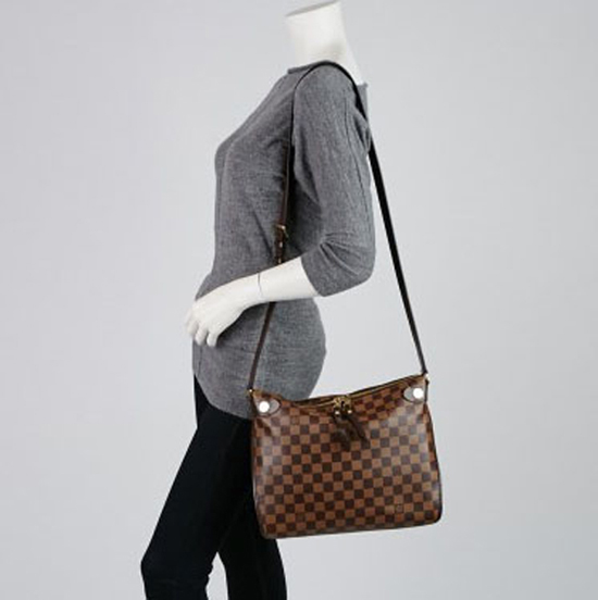 Louis Vuitton Duomo unisex shoulder bag N41425 damier ebene Cloth  ref.204805 - Joli Closet