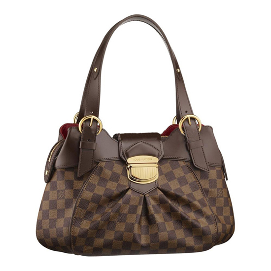 Louis Vuitton Damier Ebene Sistina PM Shoulder Bag