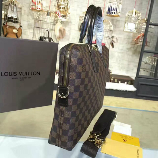 Louis Vuitton Porte Documents Jour Damier Ebene N42242
