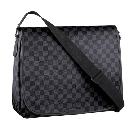 Louis Vuitton Daniel GM Damier Graphite Canvas Messenger Bag on SALE