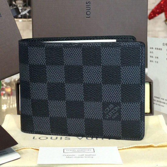 Shop Louis Vuitton DAMIER Multiple wallet (N62663) by inthewall
