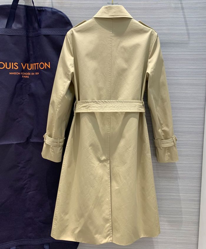 Abrigo de mujer Louis Vuitton réplica de albaricoque a la venta