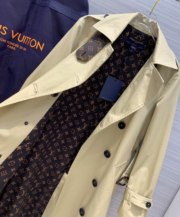 Abrigo de mujer Louis Vuitton réplica de albaricoque a la venta