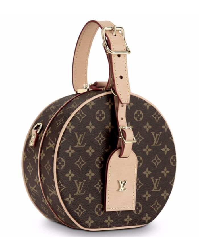 Malette Louis Vuitton President en toile monogram enduite marron