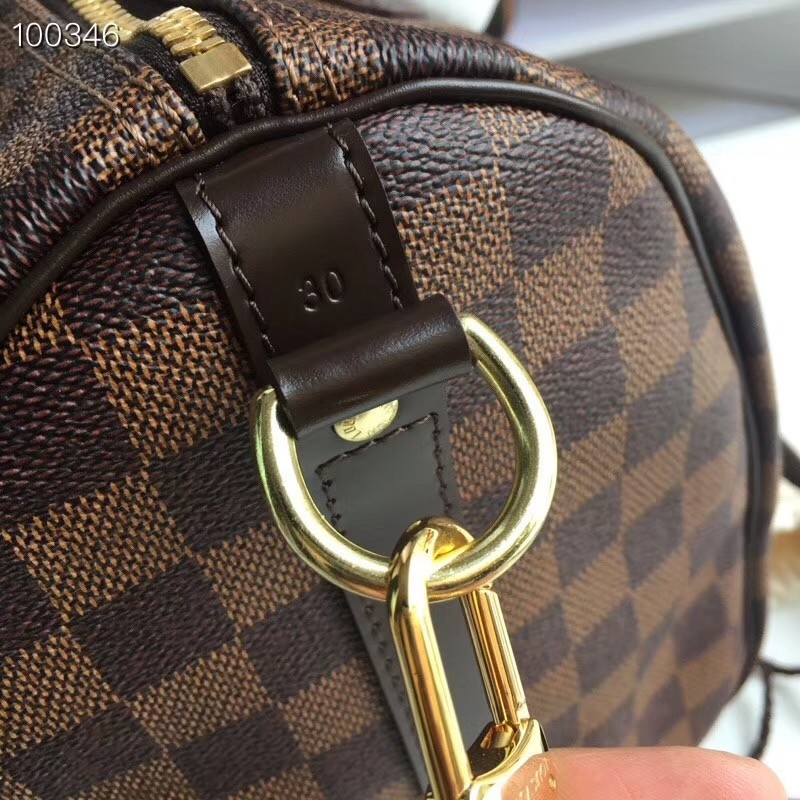 Replica Louis Vuitton LV Riverside Bag In Damier Ebene Canvas N40052