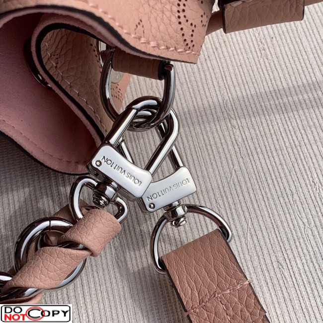 Replica Louis Vuitton LV Petit Sac Plat Epi Leather M69441 Rose Ballerine