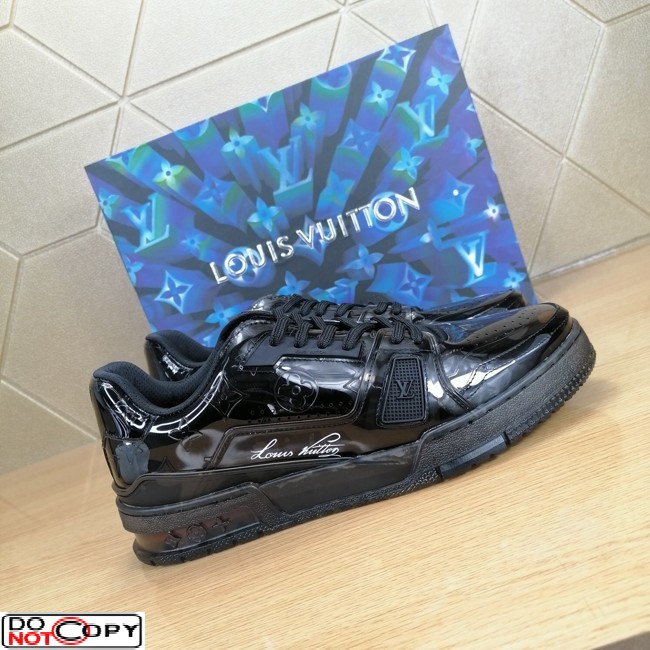 Replica Louis Vuitton Trasparente Monogram LV Trainer Sneakers Nere In  Vendita Con Prezzo Economico Al Falso Negozio Di Borse