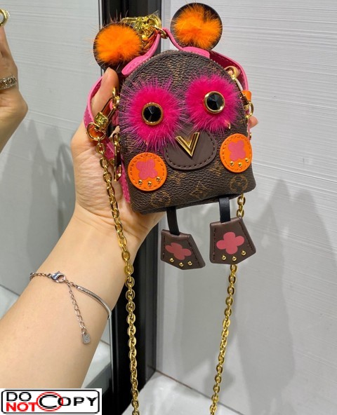 Louis Vuitton M67396 Wild Puppet Palm Spring Bear Bag Charm and Key Holder
