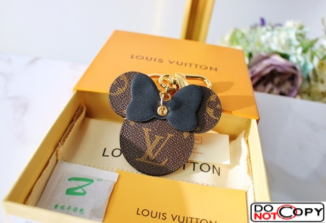 Replica Louis Vuitton Monogram Canvas Bag Charm e portachiavi Topolino  Minnie Mouse rosso in vendita con un prezzo economico nel negozio di borse  false