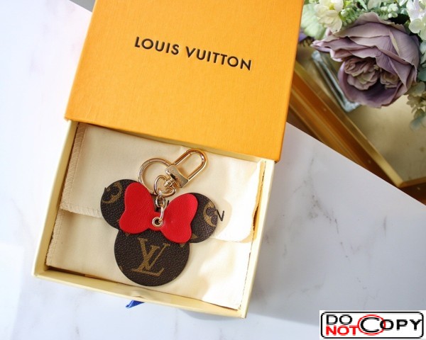 Replica Louis Vuitton Monogram Canvas Bag Charm e portachiavi Topolino  Minnie Mouse nero in vendita con un prezzo economico nel negozio di borse  false