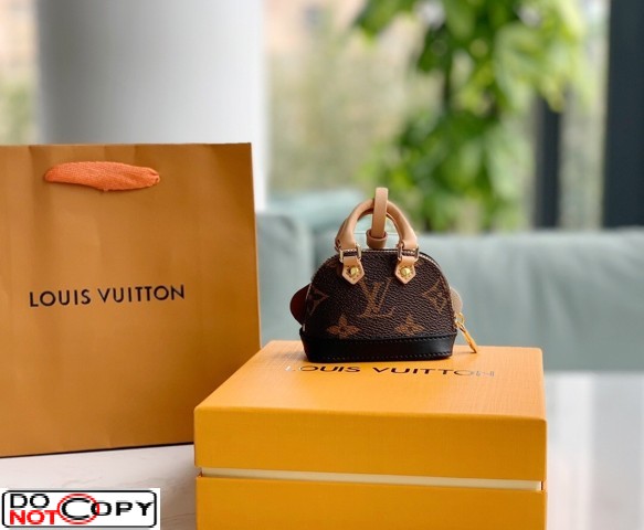 Replica Louis Vuitton Wild Puppet Alma Elephant Bag Charm and Key