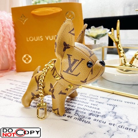 Louis Vuitton Lv Shape Dragonne Bag Charm & Key Holder Prism