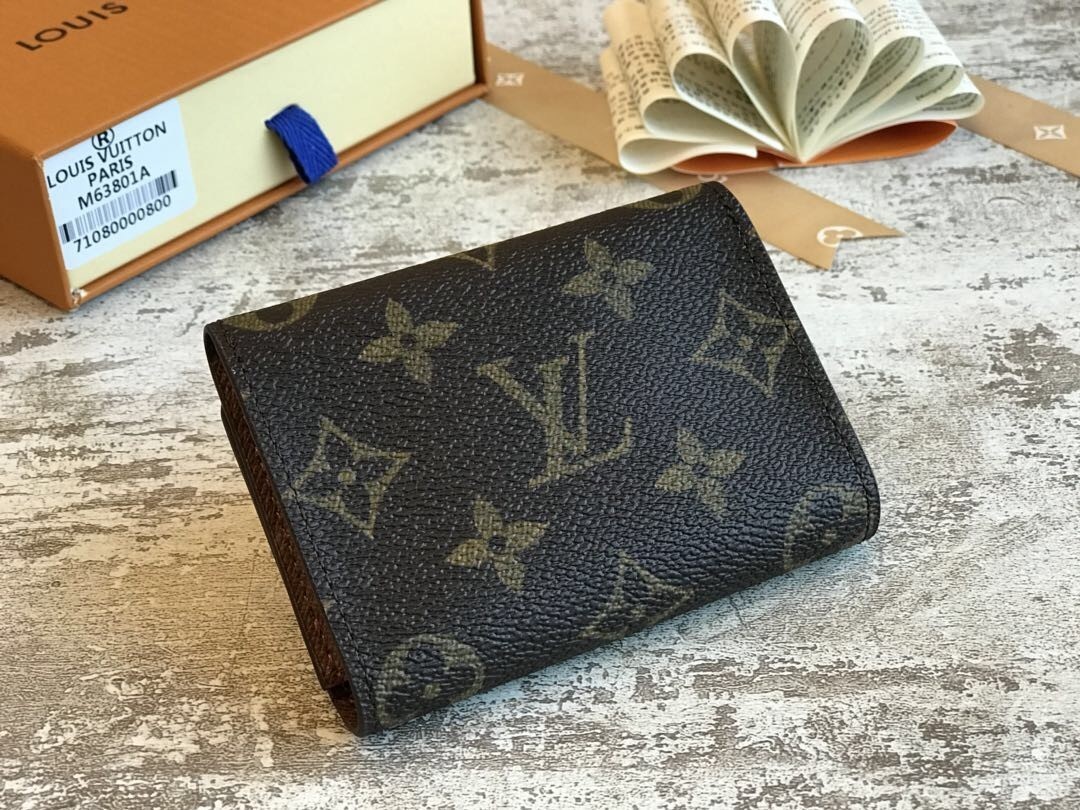 Replica Louis Vuitton Enveloppe Carte De Visite Monogram M63801